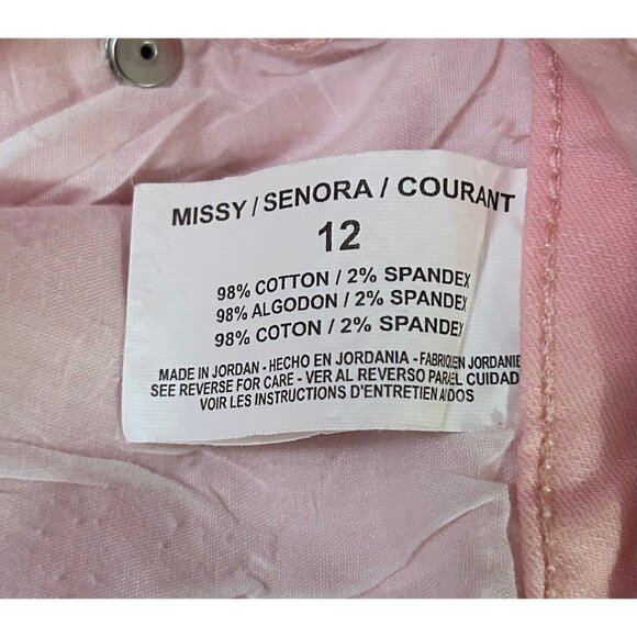 Pink Nine West Jeans - size 12 - Picture 7 of 10